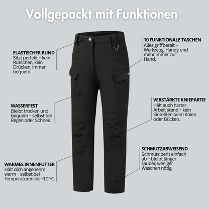 1+1 GRATIS: ProWork Thermal – wasserfest, warm gefüttert & mit vollem Schutz bei jedem Einsatz.