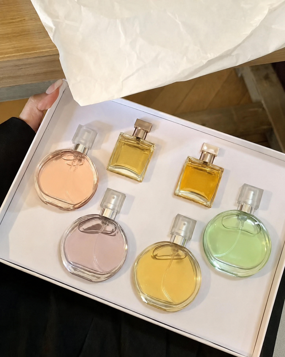 CC Parfüm-Geschenkset für Damen – 6 Miniaturen